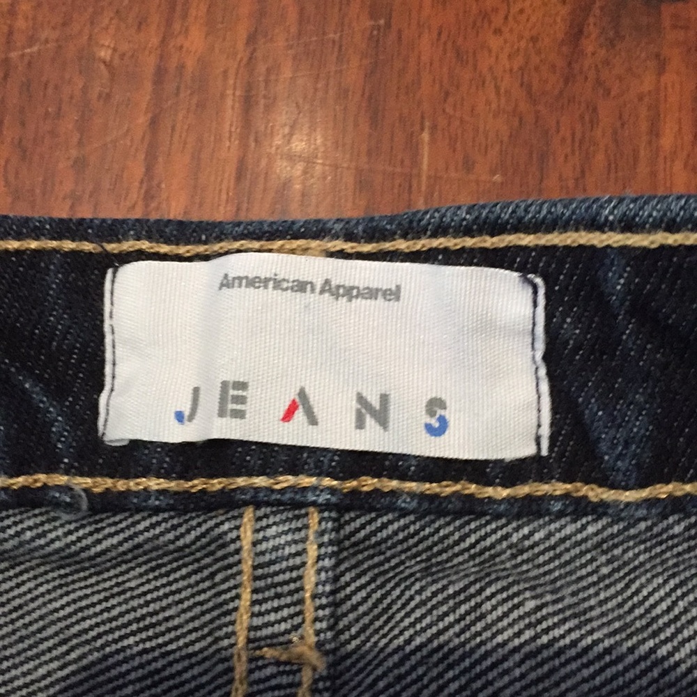 American Apparel jean shorts